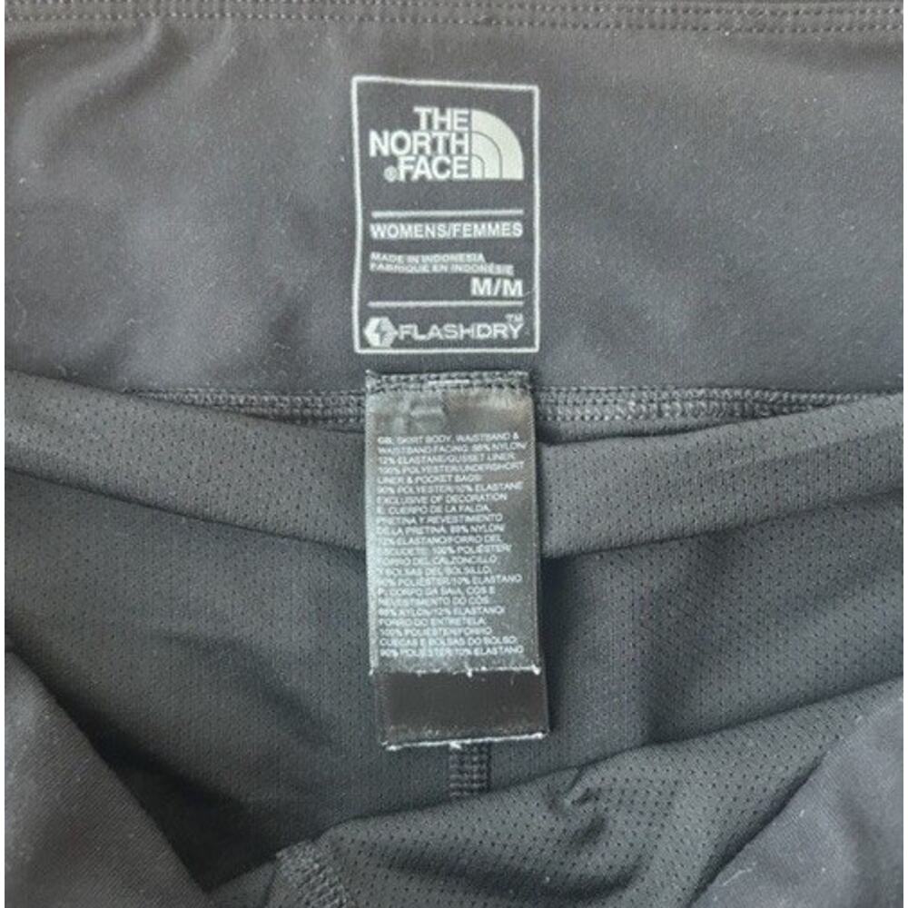 The North Face Flash Dry Women’s Black Athletic Skirt Skirt Sz M Hiking Outdoors - Picture 4 of 7